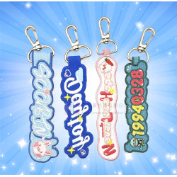 刺繡句子匙扣-2H-GP0101